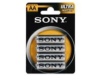 Picture of Batterie SONY Zink-Chlorid Ultra R06 Mignon AA (4 St.)