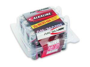 Image de Batterie Ansmann Alkaline Micro AAA (20 St. Box)