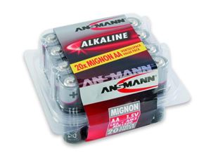 Image de Batterie Ansmann Alkaline Mignon AA (20 St. Box)