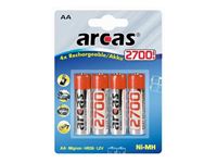 Obrazek Akku Arcas AA Mignon 2700mAH (4 Stk)