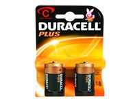 Immagine di Batterie Duracell Plus Power MN1400/LR14 Baby C (2 Stk)