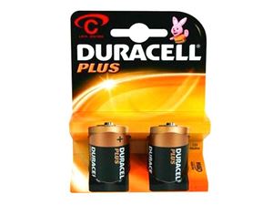Bild von Batterie Duracell Plus Power MN1400/LR14 Baby C (2 Stk)