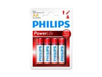 Resim Batterie Philips Powerlife LR06 Mignon AA (4 St.)