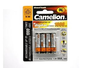 Resim Akku Camelion AAA Micro 1000mAH (4 Stk)