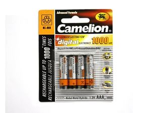 Изображение Akku Camelion AAA Micro 1000mAH (4 Stk)