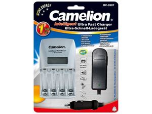 Obrazek Camelion Intelligent Ultra-Schnell-Ladegerät (BC-0907)