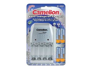Picture of Camelion Universal Ladegerät (BC-0902) + 4x AA 2500