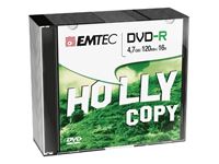 Imagen de EMTEC DVD-R 4,7 GB 16x Speed - 10stk Slim Case