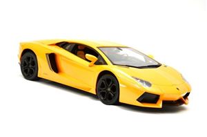 Imagen de RC Auto Lamborghini Aventador mit Lizenz-1:14-gelb