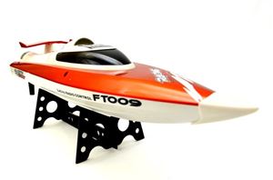 Afbeelding van RC Racing Boot "FT009", Super Schnell -30 km/h- 2,4Ghz -orange
