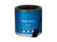 Image de Mini Tragbarer Lautsprecher - Music Z-12 (Blau)