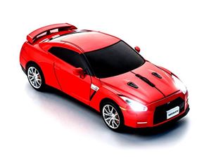 Obrazek Wireless 2,4 GHz Mouse Nissan GT-R (R35) (Rot)