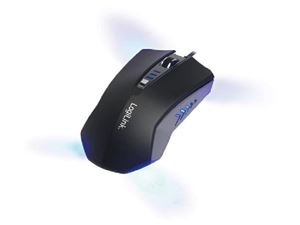 Obrazek LogiLink Optische USB Gaming Maus Schwarz (ID0105)