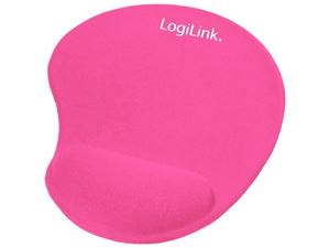 Obrazek LogiLink Gel Mousepad Pink (ID0027P)