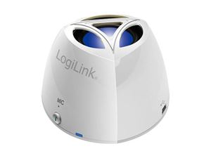 Afbeelding van LogiLink Bluetooth Speaker SP0024W weiss