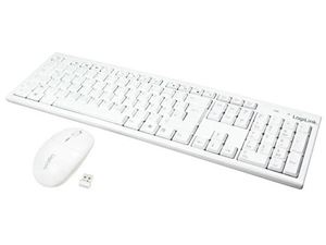 Resim LogiLink 2,4GHz Funk Tastatur & Maus Autolink Funktion (ID0104W)