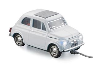 Resim USB Mouse Fiat 500 (Weiss)