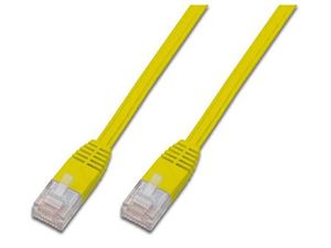 Afbeelding van Digitus Netzwerkkabel CAT 5e U-UTP Patchkabel DK-1511-010F/Y (1m gelb)