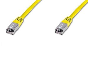 Bild von Digitus Netzwerkkabel CAT 6 S-FTP Patchkabel DK-1641-010/Y (1m gelb)