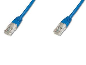 Bild von Digitus Netzwerkkabel CAT 5e U-UTP Patchkabel DK-1511-070/Blau (7m blau)