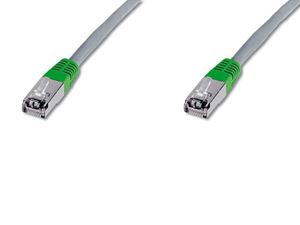 Afbeelding van Digitus Netzwerkkabel CAT 5e F-UTP Patchkabel DK-1521-020/CO (2m grau)