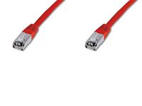 Εικόνα της Digitus Netzwerkkabel CAT 5e F-UTP Patchkabel DK-1521-010/R (1m rot)