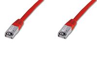 Obrazek Digitus Netzwerkkabel CAT 6 S-FTP Patchkabel DK-1641-070/R (7m rot)