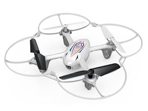 Obrazek Quad-Copter SYMA X11C 2.4G 4-Kanal mit Gyro + Kamera (Weiss + 4GB microSD)