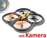 Εικόνα της RC  4,5 Kanal 2.4 GhZ UFO mit Kamera und LED Quadrocopter, Drohne "431"