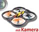 Resim RC  4,5 Kanal 2.4 GhZ UFO mit Kamera und LED Quadrocopter, Drohne "431"