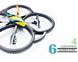 Afbeelding van RC  4,5 Kanal 2.4 GhZ UFO mit Kamera und LED Quadrocopter, Drohne "431"