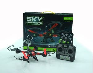 Image de RC FPV Quadrocopter - 2.4 Ghz UFO - 6 Achsen Gyro - mit Kamera "Sky Hawkeye -W"