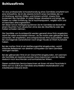 Εικόνα της KUNSTDEPOT24 SCHLUSS FIRNIS MATT OBERFLÄCHENSCHUTZ