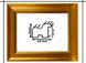 Resim Holzrahmen Prunkrahmen Milano Gold - Profilbreite 44mm. Der Rahmen wird zur Selbstmontage* geliefert.