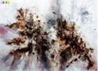 Imagen de Abstrakt - Rätselhafte Energie x82249 75x100cm abstraktes Ölgemälde handgemalt