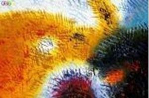 Image de Abstrakt - Berlin Potsdamer Platz d84763 60x90cm abstraktes Ölbild handgemalt