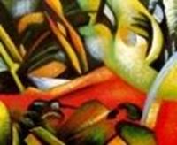 Изображение August Macke - Der Sturm c86406 50x60cm handgemaltes Ölgemälde