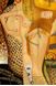 Afbeelding van Gustav Klimt - Wasserschlangen I close up d87016 60x90cm imposantes Ölgemälde handgemalt