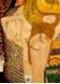 Afbeelding van Gustav Klimt - Wasserschlangen I close up i87202 80x110cm imposantes Ölgemälde handgemalt