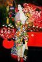 Resim Gustav Klimt - Die Tänzerin d87384 60x90cm handgemaltes Ölgemälde