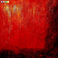 Bild von Abstract - Legacy of Fire m88300 120x120cm abstraktes Ölbild handgemalt