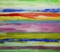Afbeelding van Abstrakt - Rendezvous auf Jupiter c88909 50x60cm abstraktes Ölgemälde