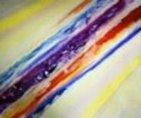 Afbeelding van Abstrakt - Rendezvous auf Jupiter c88913 50x60cm abstraktes Ölgemälde