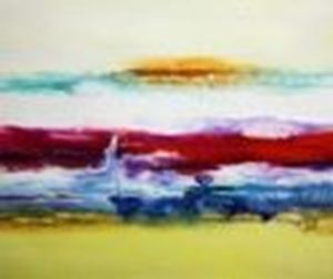 Resim Abstrakt - Rendezvous auf Jupiter c88923 50x60cm abstraktes Ölgemälde