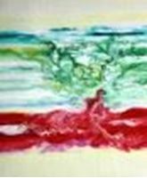 Image de Abstrakt - Rendezvous auf Jupiter c88926 50x60cm abstraktes Ölgemälde
