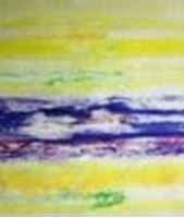 Obrazek Abstrakt - Rendezvous auf Jupiter c88931 50x60cm abstraktes Ölgemälde