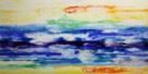 Bild von Abstrakt - Rendezvous auf Jupiter f88713 60x120cm abstraktes Ölgemälde