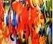 Afbeelding van Franz Marc - Abstrakte Formen c88540 50x60cm exquisites Ölgemälde