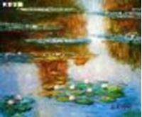 Resim Claude Monet - Seerosen im Licht c88558 50x60cm exquisites Ölbild