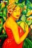 Εικόνα της Modern Art - Diva of Nature d88573 60x90cm exzellentes Ölgemälde